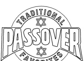 passover logo coloring book