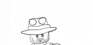 Livre de coloriage imprimable Lego Indiana Jones