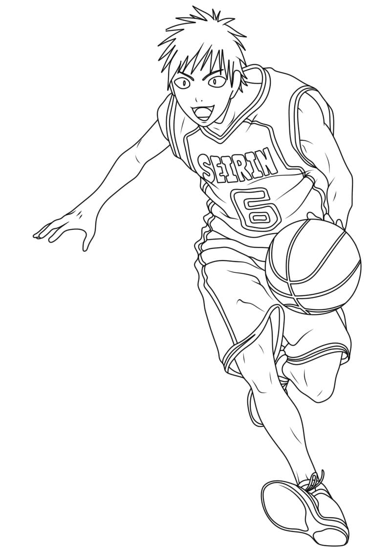 Desenhos de Kuroko No Basket para colorir 