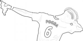 Paul Pogba se raduje ze vstřeleného gólu