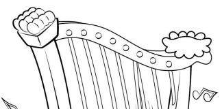 Uma harpa cantora para crianças
