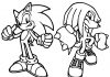 Sonic and Knuckles the Echidna -värityskirja