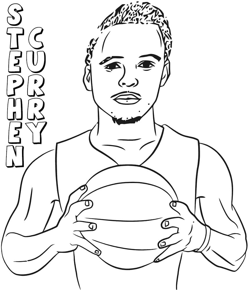 Cool Stephen Curry Coloring Pages Pdf - Coloringfolder.com  Stephen curry, Stephen  curry pictures, Basketball drawings