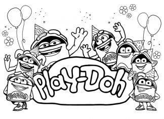Geburtstagsfeier mit Play Doh
