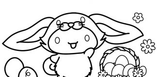 Cestino di Pasqua Sanrio Cinnamoroll